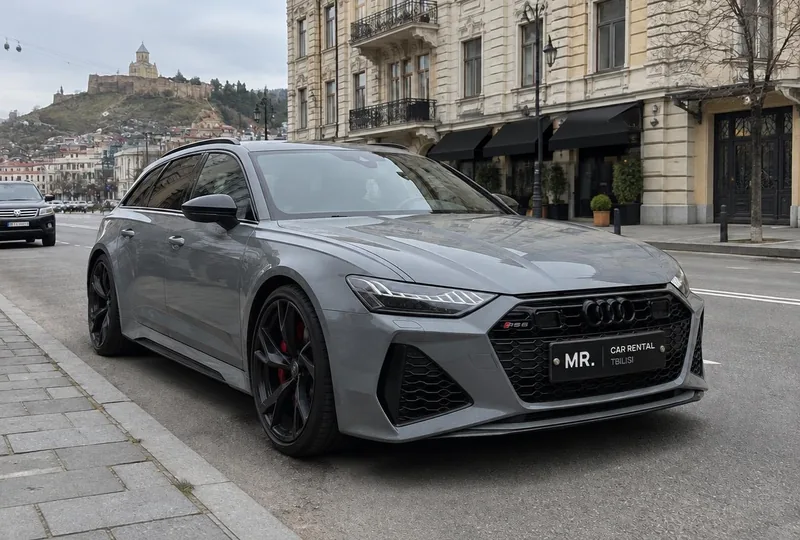 Audi RS6 Avant rental in Tbilisi