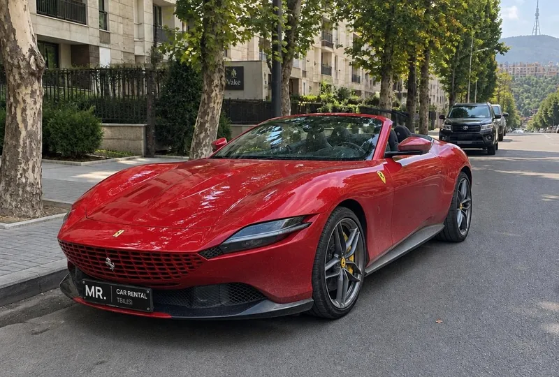 Ferrari Roma Spider 2024 rental in Tbilisi